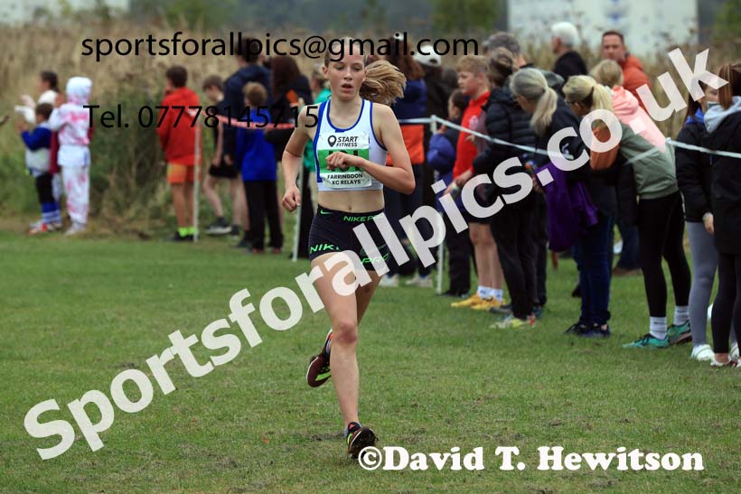 Boys and Girls Under-15s, 2024 Sunderland XC Relays.  Photo: David T. Hewitson/Sports for All Pics